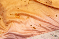 Eco Print Saree in Natural Leaf Dye