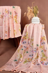 Premium Soft Chanderi Unstitched Suit Set