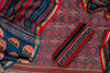 Elegant Chanderi Salwar Suit Set – Top, Bottom & Dupatta