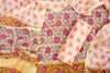 Elegant Chanderi Salwar Suit Off White And Pink Set – Top, Bottom &  Dupatta