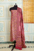 Ajrakh handblock printed Light  Red Top And Dupatta
