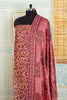 Ajrakh handblock printed Light  Red Top And Dupatta