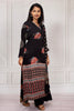 Elegant Black Ajrakh Printed Salwar Suit Set