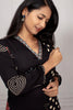 Elegant Black Ajrakh Printed Salwar Suit Set