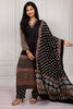 Elegant Black Ajrakh Printed Salwar Suit Set