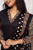 Elegant Black Ajrakh Printed Salwar Suit Set