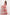 Elegant Pink Floral Cotton Chiffon Saree with Rich Red Borders