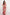 Elegant Pink Floral Cotton Chiffon Saree with Rich Red Borders