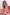 Elegant Pink Floral Cotton Chiffon Saree with Rich Red Borders