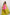Pink Cotton Silk Saree with Lime Green Zari Border