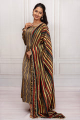 The Ajrakh Heritage Suit: A Modern Interpretation of a Timeless Craft