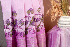 Premium Tissue Silk Unstitched Suit Set