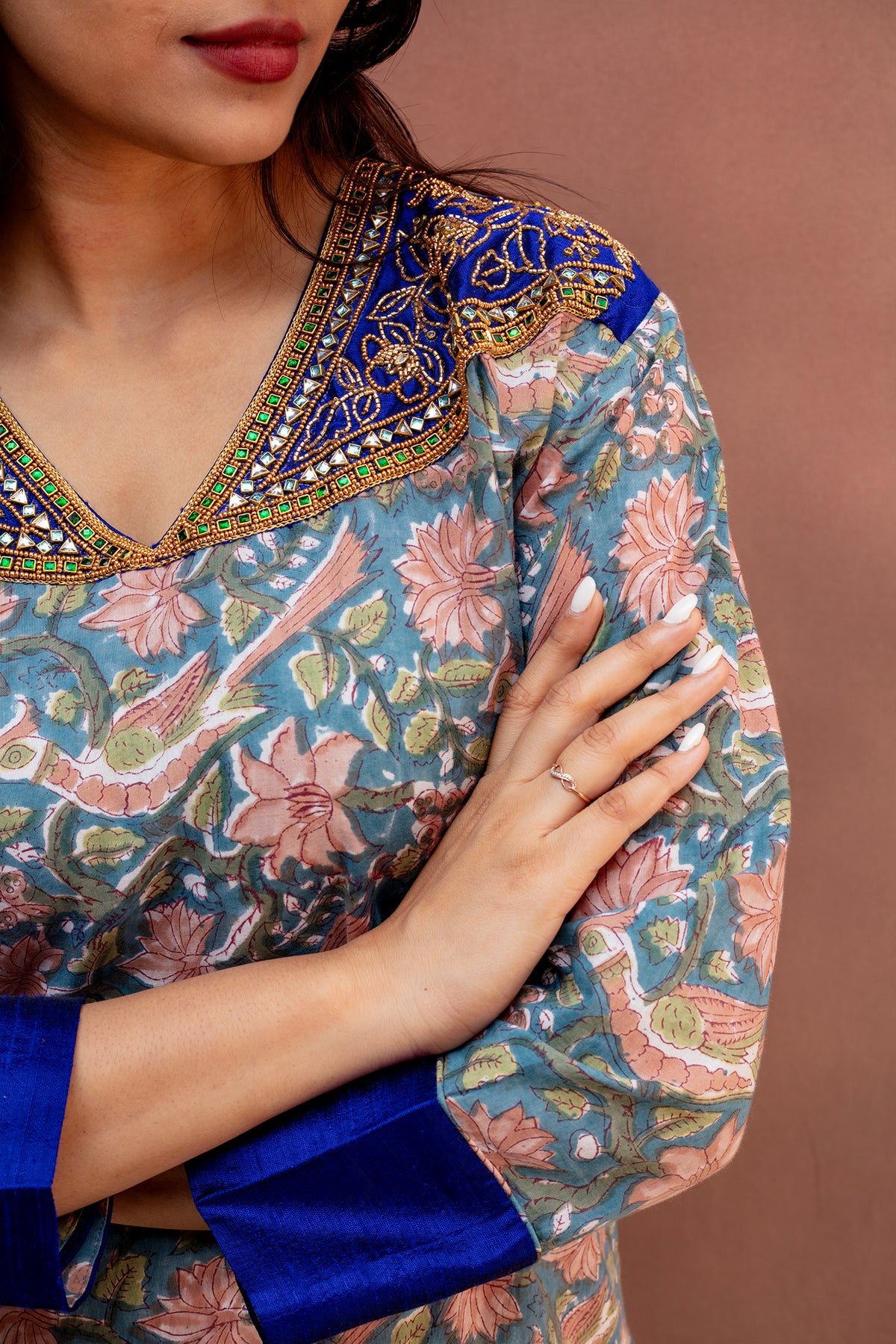 Veridian Flora Mulcotton & Mangalgiri Set