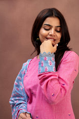 Strawberry Frost Mulcotton Straight-Cut Set