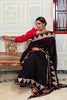 Black With Geometric & Paisley Motifs Maheswari Silk Saree