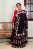 Black With Geometric & Paisley Motifs Maheswari Silk Saree