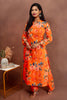 Orange Floral co-ord set