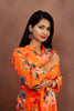 Orange Floral co-ord set