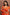 Orange Floral Georgette Anarkali with Dupatta