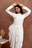 White Space Edition Dhoti Dress