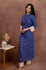 Blue Cotton Co ord Set