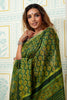 Royal Green Maheswari Silk Saree
