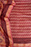 Rosewood Maheswari Silk Saree