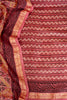Rosewood Maheswari Silk Saree