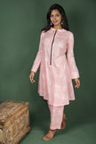 Pink Collared Cotton (Co-ord Set)