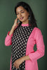Pink Cotton Closed Collar (Co-ord Set)