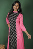 Pink Cotton Closed Collar (Co-ord Set)