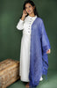 White Cotton Kurta with Bandhani Dupatta