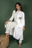 White Ikat Cotton Co-ord Set