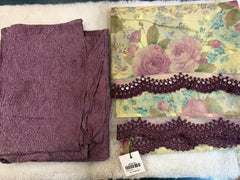 Plum Floral Salwar