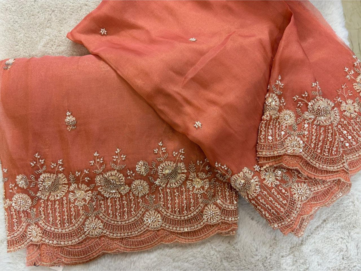 Coral Grace Salwar Set